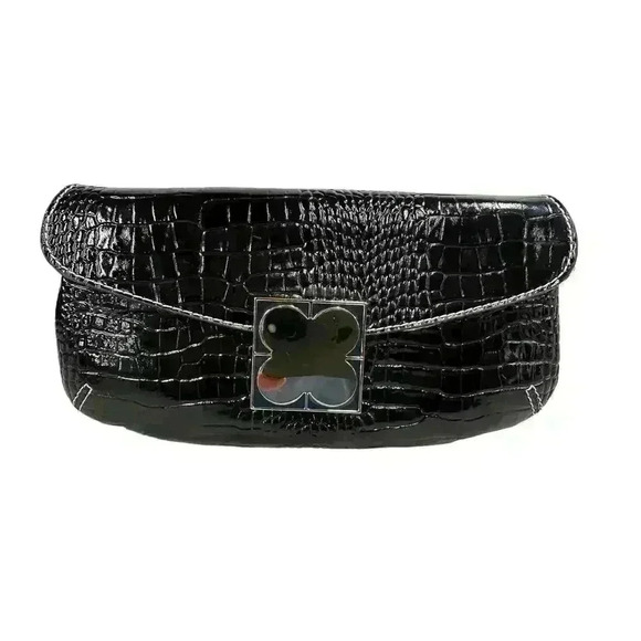 Liz Claiborne New York Convertible Strap Purse.
Black - Picture 5 of 8